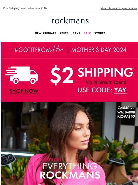 rockmans discount code